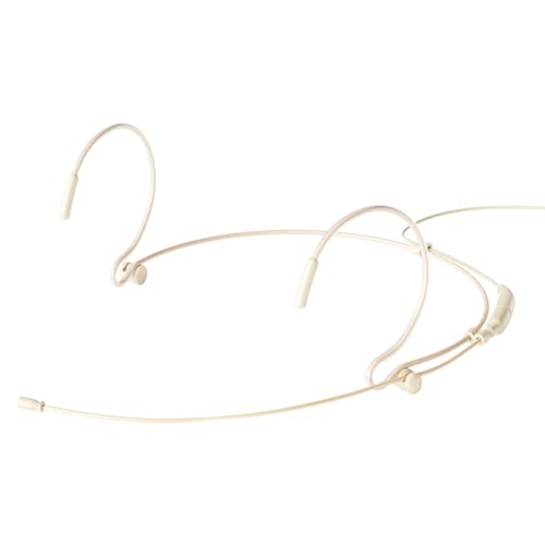 J K Professional Headset/Headworn Microphone MIC-J 071S Compatible with Sennheiser Wireless System - Omnidirectional Mic - Super Lightweight & Creative Design & Smallest Cartridge