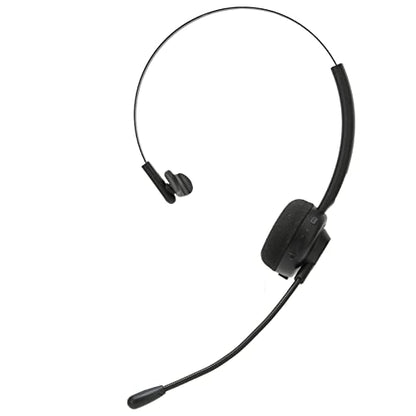 VBESTLIFE Office Bluetooth Headset with Mic, Bluetooth Trucker Headset, Noise Cancelling Trucker Bluetooth Headset, Support Noise Reduction, for Call Center,Home,Smartphones,PC