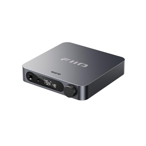 FiiO K11 Desktop 1400mW Power Balanced Headphone DAC & Amplifier 384kHz/24Bit DSD256 for Home Audio/PC 6.35mm/4.4mm/RCA/Coaxial/Optical (K11 R2R Titanium)