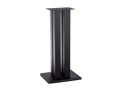 Monolith 24 Inch Speaker Stand (Each) - Supports 75 lbs, Adjustable Spikes, Compatible With Bose, Polk, Sony, Yamaha, Pioneer and others, Black - size: 24 Inch