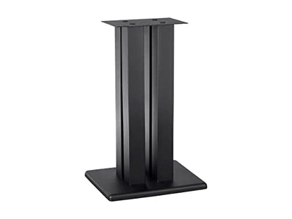 Monolith 18in Speaker Stand - 75lbs Max Weight, Scratch‑Resistant, Perfect for Center or Bookshelf Speakers, Black