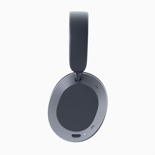 Clemm Ambience Over-Ear Headphones, Active Noise Canceling & Transparency Mode, 65H Playtime, Bluetooth, 40mm Drivers, Built-in Mic, Memory Foam Earcups, Aux Cable Included, Graphite - color: Graphite