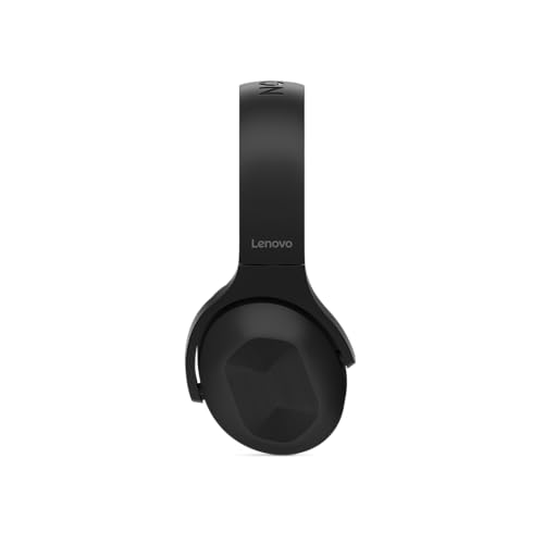 Lenovo Legion H410 Wireless Gaming Headset, Bluetooth or 2.4 GHz USB-A Connection, Lightweight (304 Grams), Adjustable Headband, Flip to Mute Mic, Black - style: H410