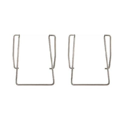 Generic Replacement Metal Belt Clip for Sennheiser 100G2, 100G3, 300G3 Wireless Microphone Bodypack Beltpack Transmitter, 2 Pack