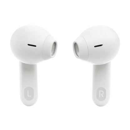 JBL Tune Flex - True Wireless Noise Cancelling Earbuds (White), Small | JBL Pure Bass Sound, Active Noise Cancelling with Smart Ambient, 4 mics for perfect calls, Up to 32 hours of battery life - color: White