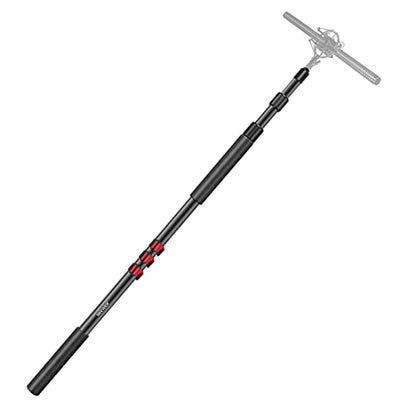 NEEWER NW-7000 Microphone Boom Arm | 3 Section, Extendable Handheld Mic Arm, 3/8" & 3/8" to 5/8" Screw Adapter, 3ft to 8ft Adjustable Length, Auxiliary - style: ST-NW-7000