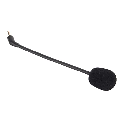 Mic Replacement for A30, 2.5mm Detachable Boom Microphone, Noise Reduction, Plug and Play for Clear Sound