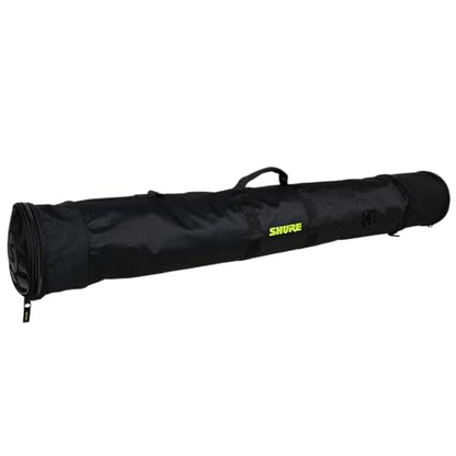 Shure by Gator Padded Microphone Stand Bag that Holds 3 Stands, 5 Mics, & Cables; (SH-STANDBAG) - style: Holds 5 Mics + 3 Stands