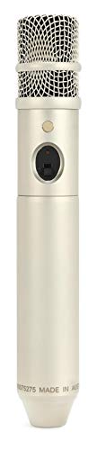 Rode NT3 Medium-Diaphragm Condenser Microphone | 3/4 inch condenser transducer with dual power and cardioid pattern for studio, location and instruments