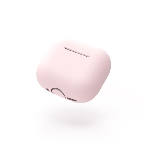 Thin Silicone Cover Effect Design Earbud Case Smooth Charging Silicone Protector for Earbuds Snug Case with Design - color: Blue