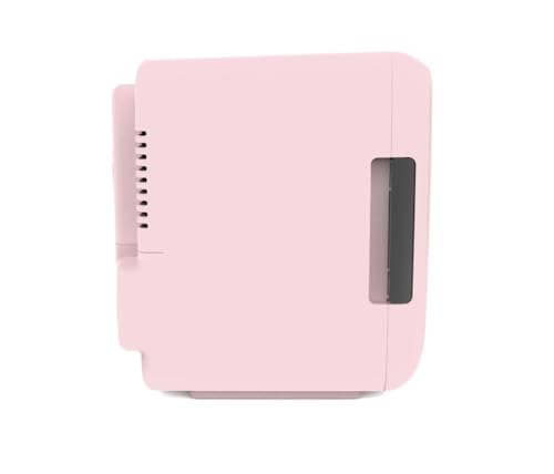 Frigidaire Pink Mini Personal Fridge Cooler, 1 Gal Capacity fits Six Cans, Includes Plugs for Home Outlet & DC Charger, BUILT IN BLUETOOTH SPEAKER - color: Pink