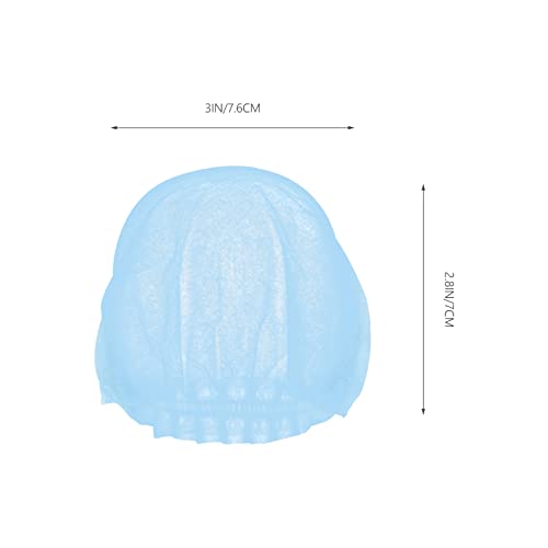 LIFKOME 200pcs Non-woven Disposable Microphone Covers for Ktv Conference and Performance Saliva and Noise Protection Easy to Use Sanitary Mic Accessory
