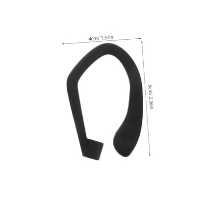 balacoo 1pair Silicone Ear Hooks for Earbuds -Lost Secure Holder for Earphones Comfortable Fit Design Compatible Various Models