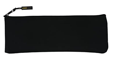 Loudmouth Long Zippered Pouch for Large Wireless Microphones | Mic Bag | 12.5" x 4" - size: 1 Pack