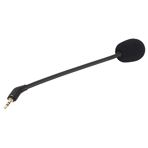 Mic Replacement for Logitech Astro A30 Plug and Play 2.5mm Detachable Boom Microphone Noise Reduction 360 Rotation Bendable Arm Gaming Headset Mic