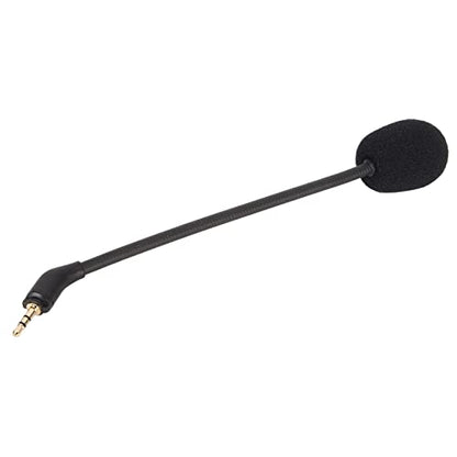 Mic Replacement for Logitech Astro A30 Plug and Play 2.5mm Detachable Boom Microphone Noise Reduction 360 Rotation Bendable Arm Gaming Headset Mic
