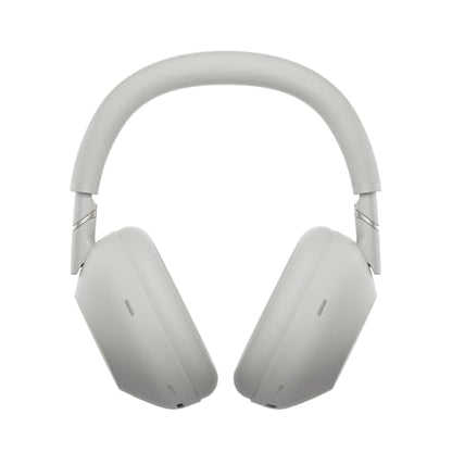 Sony WH-1000XM6/S Best Wireless Noise Canceling Headphones, Platinum Silver Bundle with Deco Essentials Exclusive CPS 26 Month Protection Pack | Official USA Partner Model - color: Pewter