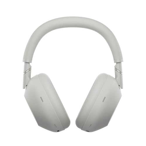 Sony WH-1000XM6/S Best Wireless Noise Canceling Headphones, Platinum Silver Bundle with Deco Essentials Exclusive CPS 26 Month Protection Pack | Official USA Partner Model - color: Pewter