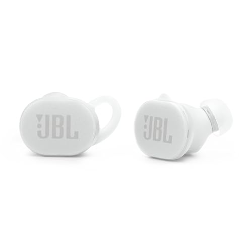 JBL Endurance Race 2 - True Wireless Earbuds - White | Waterproof and dustproof, Ergonomic wing enhancer with Twistlock technology, Enhance your work-out with Sports Mode - color: White