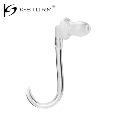 Replacement Silicone Mushroom Earbud Nipple EarTips for Acoustic Tube Earpieces (Small) - size: Small