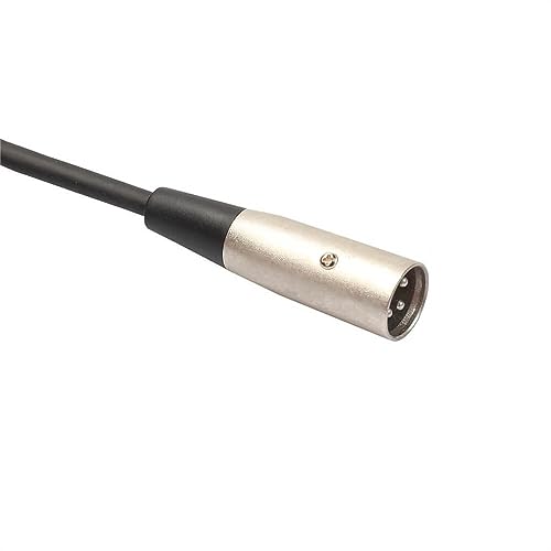 XLR Cables Male to Female 3 pin Cable Extension, XLR Cables Metal Pins Male to Female 3 Pin Cable with Speaker Systems, Stage 1M
