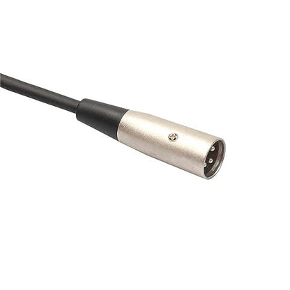 XLR Cables Male to Female 3 pin Cable Extension, XLR Cables Metal Pins Male to Female 3 Pin Cable with Speaker Systems, Stage 1M