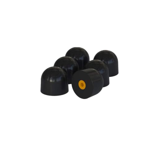 Flare Audio Isolate Replacement Tips, 3 Pairs / 6 Foam Tips | Memory Foam Earplug Tips for Concert Ear Plugs Noise Reduction | Heat Reactive Foam Tips for Secure Fit | (Medium) - size: medium