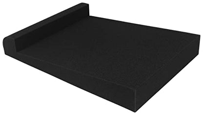 Rockville RRS263M Gray Foam Studio Monitor Isolation Pads, 10.5" x 13" | 3 Adjustable Angles, High Density Foam, Supports Up to 100 Lbs, Pair for 2 Monitors, Eliminates Vibrations, Decoupling Design