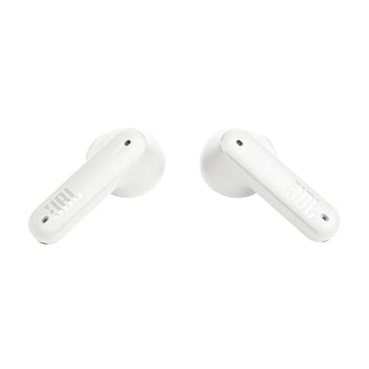 JBL Tune Flex - True Wireless Noise Cancelling Earbuds (White), Small | JBL Pure Bass Sound, Active Noise Cancelling with Smart Ambient, 4 mics for perfect calls, Up to 32 hours of battery life - color: White