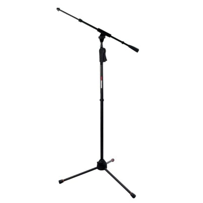 Gator Frameworks Deluxe Tripod Microphone Stand with Clutch Height Adjustment and Telescopic Boom Arm, (GFW-MIC-2120)