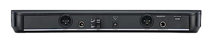 Shure BLX188/CVL UHF Wireless Microphone System - Perfect for Interviews, Presentations, Theater - 14-Hour Battery Life, 300 ft Range | Includes (2) Lavalier Mics, Dual Channel Receiver | H8 Band - style: H8: 518-542 MHz