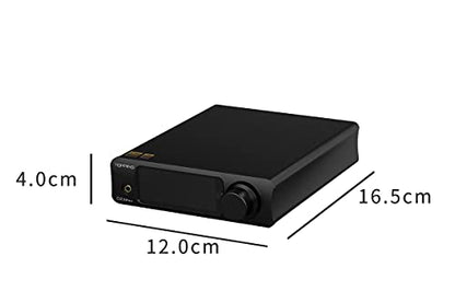 Topping DX3 Pro+ ES9038Q2M Bluetooth 5.0 LDAC Audio Decoder DSD512 DAC AMP NFCA Headphone Amplifier Pre Amplifier (Silver) - color: Silver