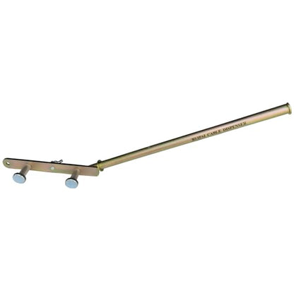 Heavy Duty Stud Mounted Wire Dispenser for Fast Load Dispensing of Wire Reels, Coils, and Cables, 300lb Capacity