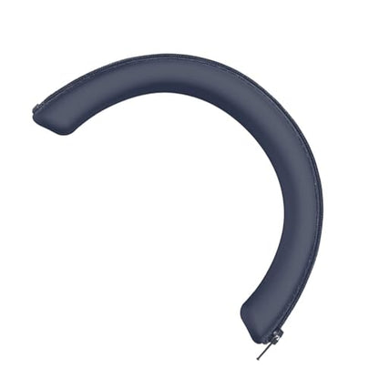 Silicone Headphones Headband Covers Replacement Headband Sleeve with Zippers for WH1000XM6 Headsets Silicone Headphone Cushion - color: Navy Blue
