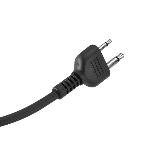 Cobra Premium Dynamic Replacement CB Microphone with Push-to-Talk (Black) | 2 Pin Lapel Speaker Mic Compatible with HH50WXST and HHRT50 CB Radio Models (PMR-SM) - style: Lapel Speaker Microphone