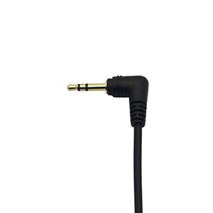 D Shape Clip-Ear Earpiece PTT with Mic Compatible with Motorola Talkabout T200 T400 T600 T800 T260TP MH230R MR350R MS350R MT350R MH230TPR MJ270R FRS/GMRS Two-Way Radios (2 Pcs) - size: 2 Pcs