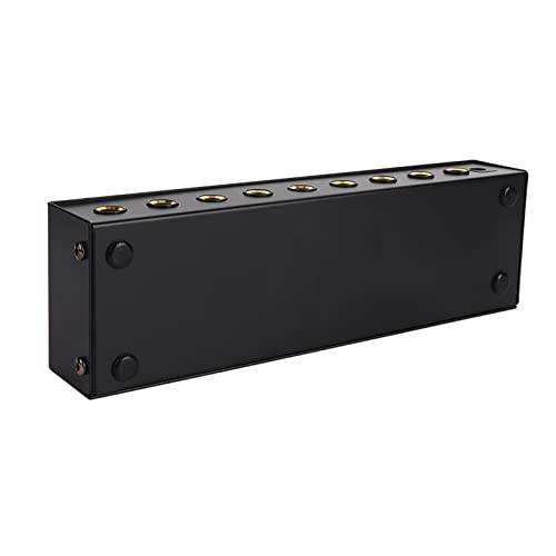 Headphone Amplifier - 8 Channel Mini Headphone Amp, Portable Stereo Headphone Amplifier, Bass Headphone Amp for Studio and Stage 100 to 240V