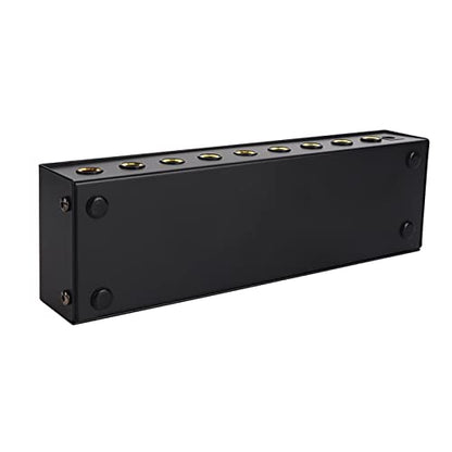 Headphone Amplifier - 8 Channel Mini Headphone Amp, Portable Stereo Headphone Amplifier, Bass Headphone Amp for Studio and Stage 100 to 240V
