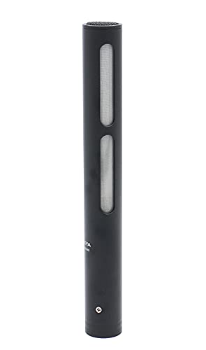 Shotgun Microphone with XLR Output Phantom Powered 12-48V for Camera-Mounted Broadcast Media Production Audio Content Creative
