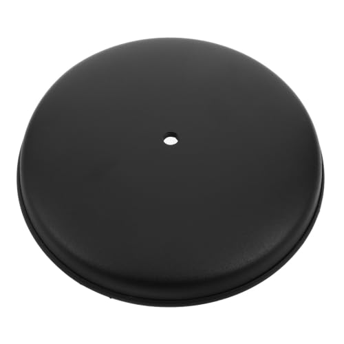 Heavy Base Desktop Mic Stand Tool-free Installation with Finely Sprayed Surface 7.1 Inch round Metal Microphone Base and Anti-tip Design, Compatible with Mic Arm for Office