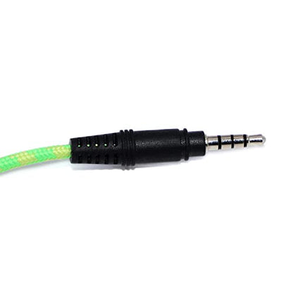 Avid Products AE-36 Headset in Green with Adjustable Boom Microphone for School, Classroom, Education, Testing and Assessment (10 Pack) - color: Green, size: 10 Pack