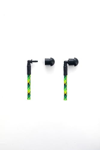 Acoustic Coil Tube Replacement Braided Nylon for Radio Earpiece Comfortable Walkie Talkie - color: DF/CTB-15