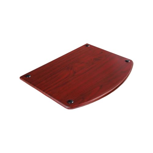 Pangea Audio Vulcan Five Shelf Audio Rack, Media Stand, and Components Cabinet 5 Shelf Rosenut Red - color: 5 Shelf Rosenut Red
