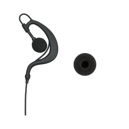 50PCS 18mm Foam Earbud Covers for Walkie Talkie & MP3 Headsets
