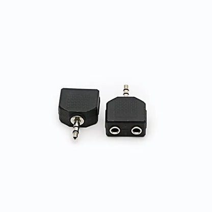 3.5mm Headphone Y Splitter, Gold Plated 3.5mm 1/8 inch Male to Dual Female Stereo Jack Adapter Converter,3-Pack