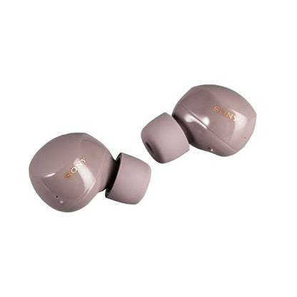 Sony WF-1000XM5 True Wireless Noise Canceling Earbuds (Pink) Hi-Res Audio, Bluetooth 5.3, Adaptive ANC, Built-in Microphone with Goby Labs Cleaner and Microfiber Cloth Bundle - color: Pink