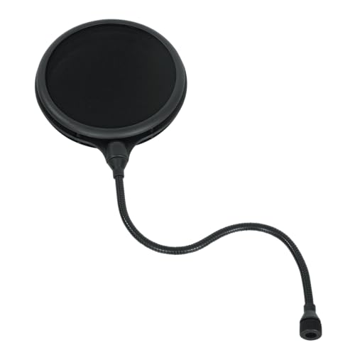 Gator Frameworks Split Level Double Layered Pop Filter with Attachment Clamp; Fits Most Standard Microphone Stands (GM-POP Filter) - style: Double Layer Pop Filter