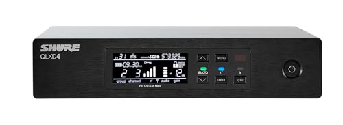 Shure QLXD2 Handheld Transmitter with SM58 Vocal Mic Capsule for QLX-D Digital Wireless Systems, Receiver Sold Separately, G50 Band | SM58 Vocal Mic Capsule for QLX-D Digital Wireless Systems, Receiver Sold Separately, G50 Band - style: Handheld Transmitt