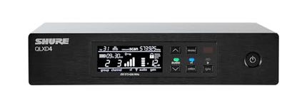 Shure QLXD2 Handheld Transmitter with SM58 Vocal Mic Capsule for QLX-D Digital Wireless Systems, Receiver Sold Separately, G50 Band | SM58 Vocal Mic Capsule for QLX-D Digital Wireless Systems, Receiver Sold Separately, G50 Band - style: Handheld Transmitt