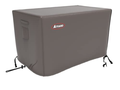 ATYARD 42-inch Outdoor Cover for Keter Unity (Small) Portable Table - UV Resistant, Breathable, All Weather (42" L x 24" W x 32" H) Brown - color: Brown, size: 42" L x 24" W x 32" H